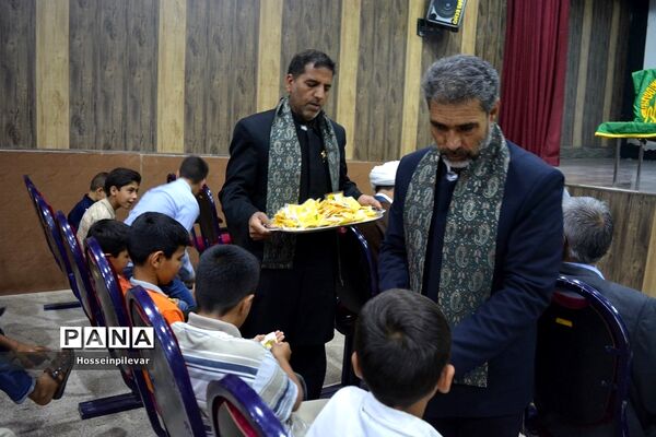 جشن دهه کرامت و حضور دومین گروه کاروان خدام رضوی در شهرستان سرایان استان خراسان جنوبی