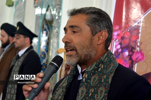 جشن دهه کرامت و حضور دومین گروه کاروان خدام رضوی در شهرستان سرایان استان خراسان جنوبی