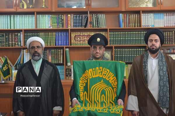 جشن دهه کرامت و حضور دومین گروه کاروان خدام رضوی در شهرستان سرایان استان خراسان جنوبی