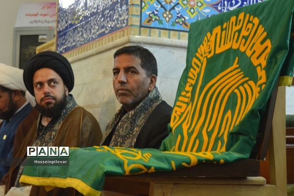 جشن دهه کرامت و حضور دومین گروه کاروان خدام رضوی در شهرستان سرایان استان خراسان جنوبی