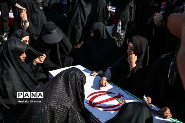 بازگشت پیکر پاک 44تن از شهدای جنگ تحمیلی از مرز شلمچه به میهن