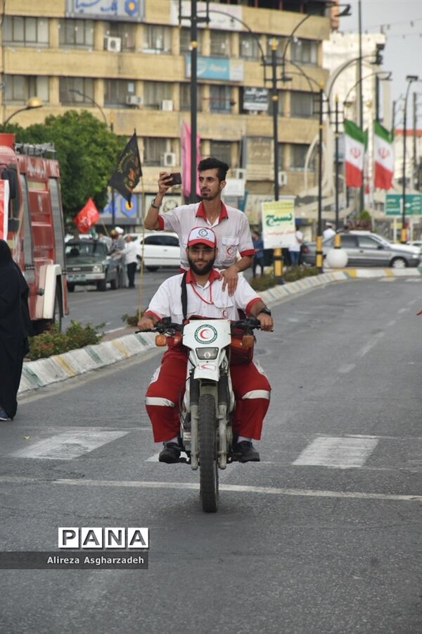 راهپیمایی هفته عفاف و حجاب در بابلسر