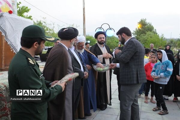 تجمع بزرگ مردمی حافظان حریم خانواده در شهرستان فیروزکوه