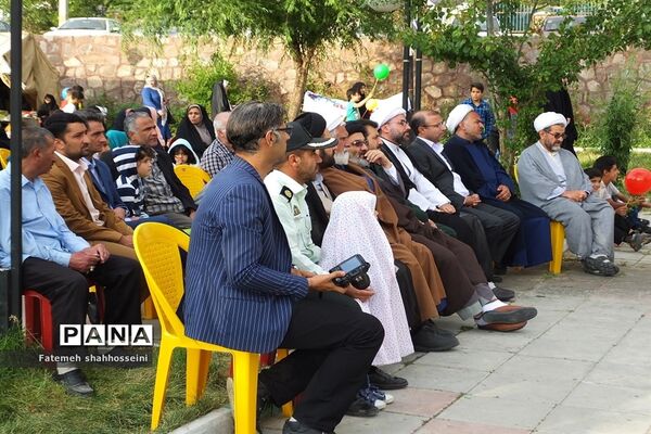تجمع بزرگ مردمی حافظان حریم خانواده در شهرستان فیروزکوه