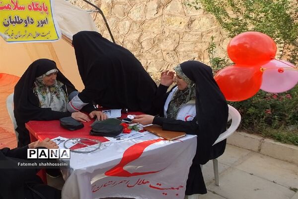 تجمع بزرگ مردمی حافظان حریم خانواده در شهرستان فیروزکوه