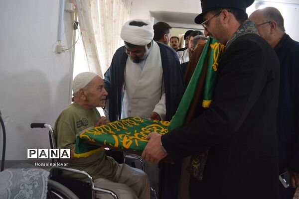 حضور دومین گروه کاروان خدام رضوی در شهرستان بشرویه استان خراسان جنوبی