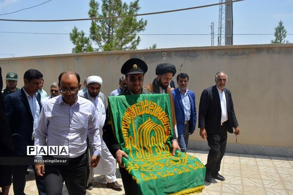 حضور دومین گروه کاروان خدام رضوی در شهرستان بشرویه استان خراسان جنوبی