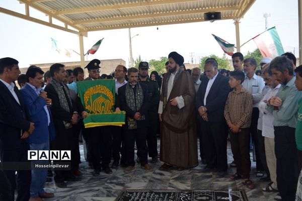 حضور دومین گروه کاروان خدام رضوی در شهرستان بشرویه استان خراسان جنوبی