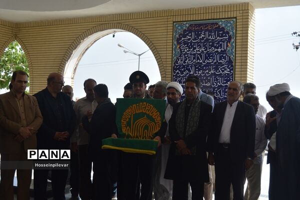 حضور دومین گروه کاروان خدام رضوی در شهرستان بشرویه استان خراسان جنوبی