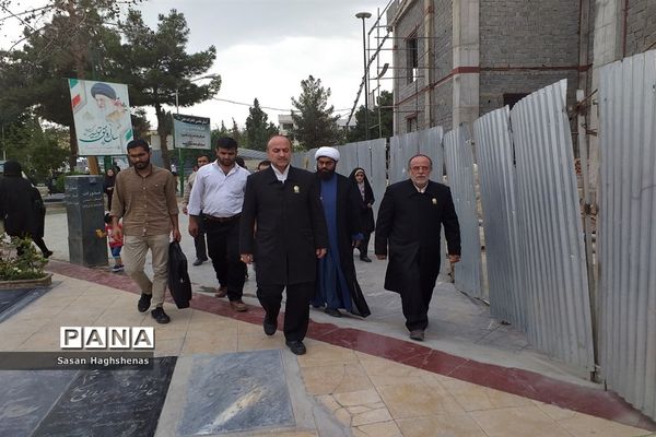 حضور خادمان آستان قدس رضوی در اسلامشهر