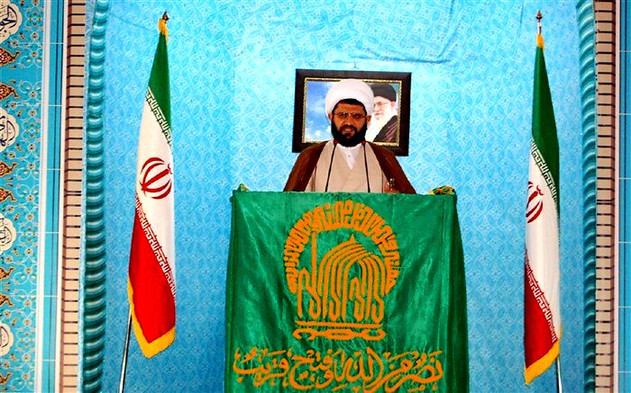 برگزاری نماز جمعه درشهر قدس با حضور خدام آستان قدس رضوی