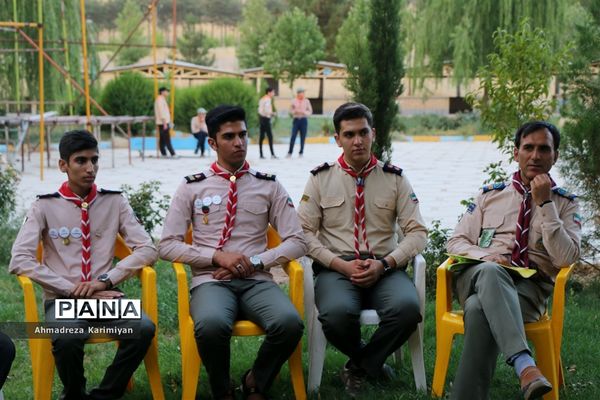 برگزاری جشنواره اردوی پیشتازان پسر و خبرنگاران پانا استان فارس