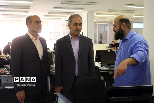 بازدید رئیس فدراسیون ورزش دانش‌آموزی از خبرگزاری پانا