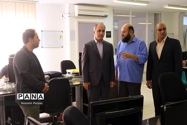 بازدید رئیس فدراسیون ورزش دانش‌آموزی از خبرگزاری پانا