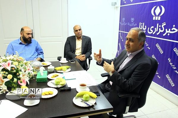 بازدید رئیس فدراسیون ورزش دانش‌آموزی از خبرگزاری پانا