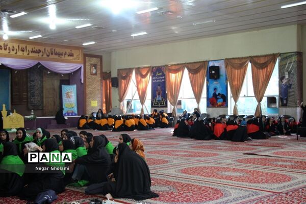 چهاردهمین دوره اردوی زیارتی دانش‌آموزان دختر زیارت‌ اولی سراسر کشور در مشهد مقدس
