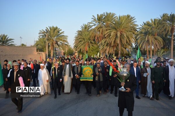 حضور دومین گروه کاروان خدام رضوی در شهرستان طبس استان خراسان جنوبی