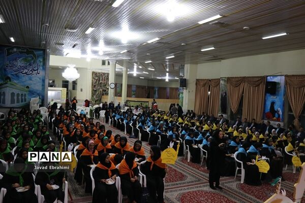 پایان اولین مرحله از چهاردهمین دوره اردوی دانش‌آموزان دختر زیارت اولی سراسر کشور در مشهد