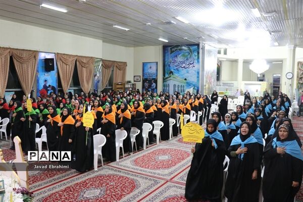 پایان اولین مرحله از چهاردهمین دوره اردوی دانش‌آموزان دختر زیارت اولی سراسر کشور در مشهد