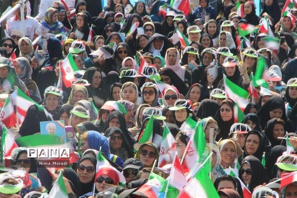 استقبال مردم خراسان شمالی از رئیس جمهوری