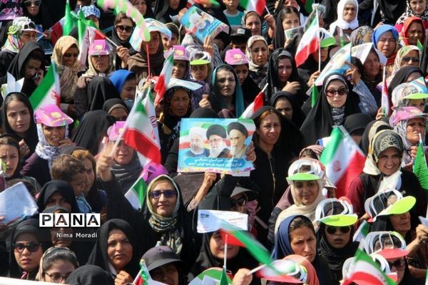 استقبال مردم خراسان شمالی از رئیس جمهوری