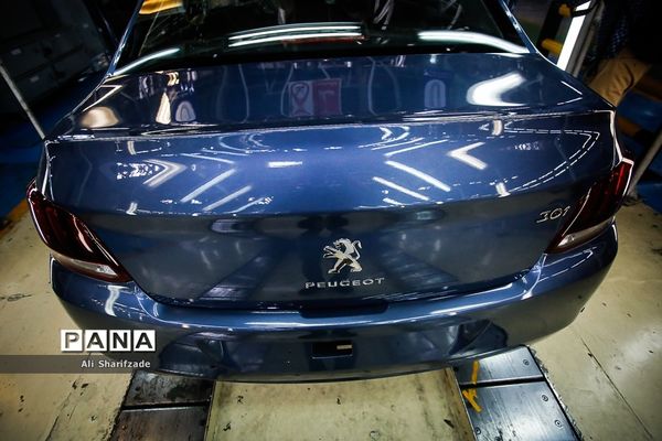 افتتاح خط تولید پژو 301