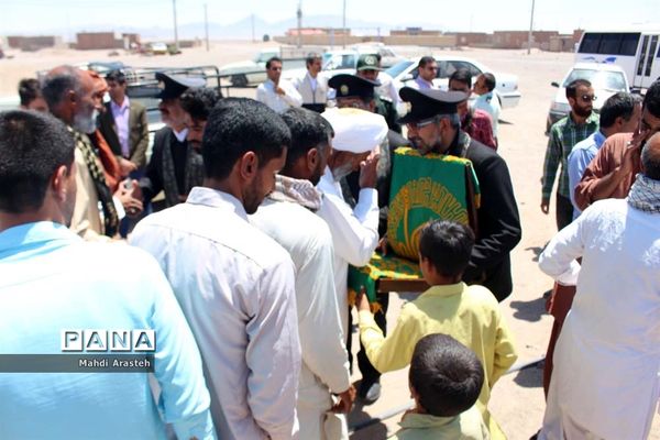 کاروان زیرسایه خورشید خراسان جنوبی در آخرین روز سفرخود به شهرستان سربیشه رسید