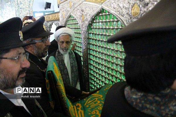 کاروان زیرسایه خورشید خراسان جنوبی در آخرین روز سفرخود به شهرستان سربیشه رسید