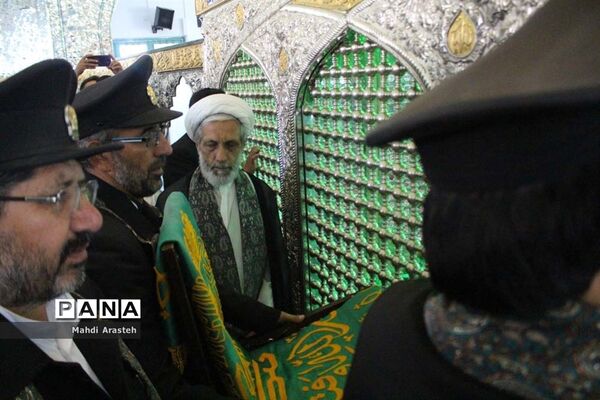 کاروان زیرسایه خورشید خراسان جنوبی در آخرین روز سفرخود به شهرستان سربیشه رسید
