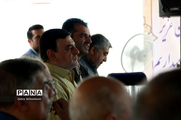 مراسم کلنگ زنی دبستان شهید ادیبی در منطقه 14