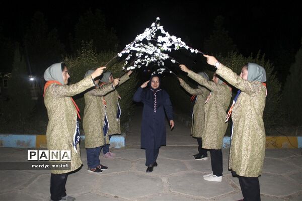 دومین روز از برگزاری اردوی دختران پیشتاز فارس
