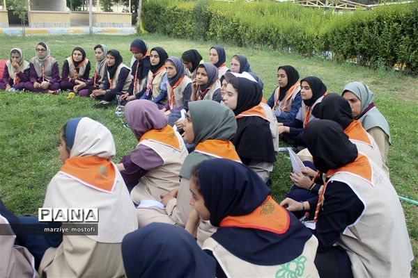 دومین روز از برگزاری اردوی دختران پیشتاز فارس
