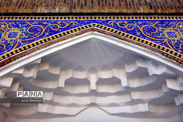 نمایی از مسجد جامع زنجان