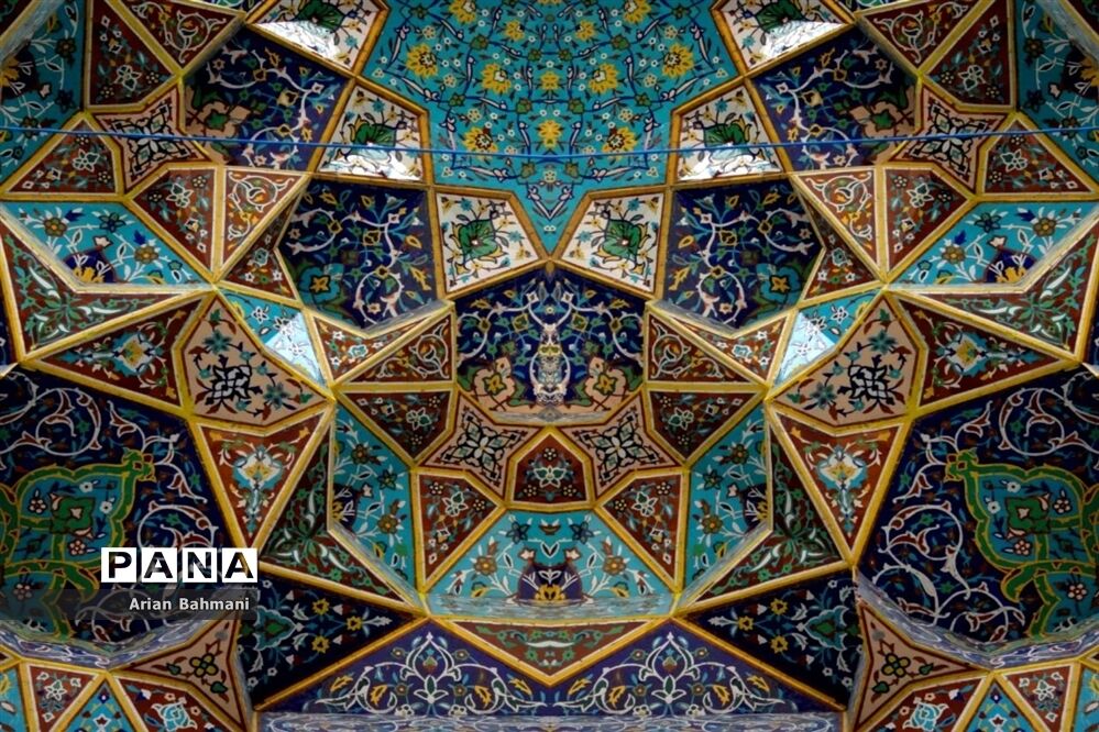 نمایی از مسجد جامع زنجان