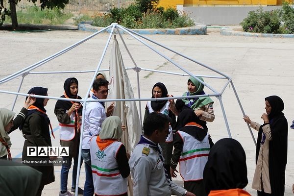 مهارت‌های تشکیلاتی پیشتازان دختر استان یزد