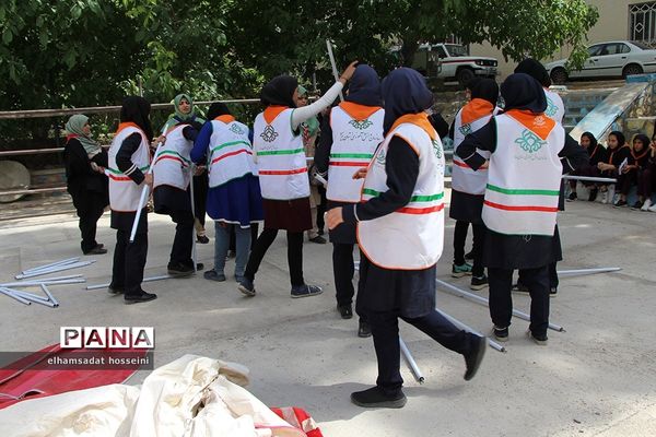 مهارت‌های تشکیلاتی پیشتازان دختر استان یزد