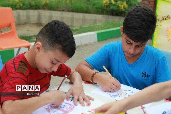 دومین برنامه پویش فصل گرم  کتاب کانون پرورش فکری در ساری