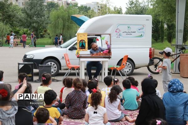 دومین برنامه پویش فصل گرم  کتاب کانون پرورش فکری در ساری