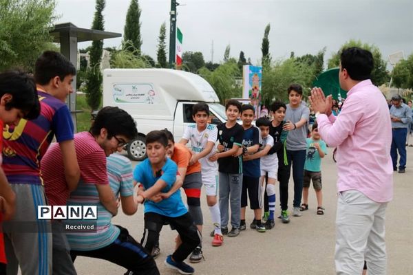 دومین برنامه پویش فصل گرم  کتاب کانون پرورش فکری در ساری