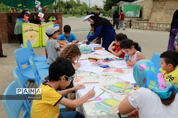 دومین برنامه پویش فصل گرم  کتاب کانون پرورش فکری در ساری