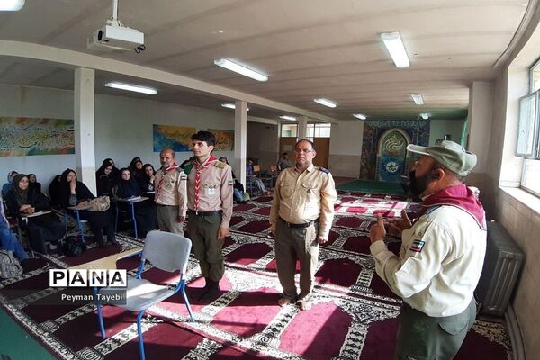 اردوی دانش آموزان پیشتاز شهرستان سمنان