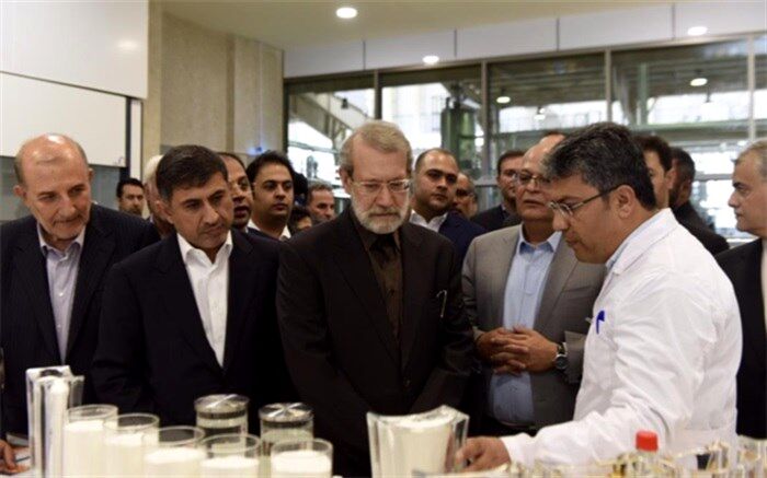 لاریجانی : درحوزه قانونگذاری حامی رونق تولید هستیم