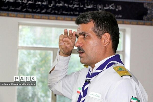 بازدید معاون پرورشی و فرهنگی اداره کل آموزش و پرورش استان از اردوی استانی پیشتازان پسر