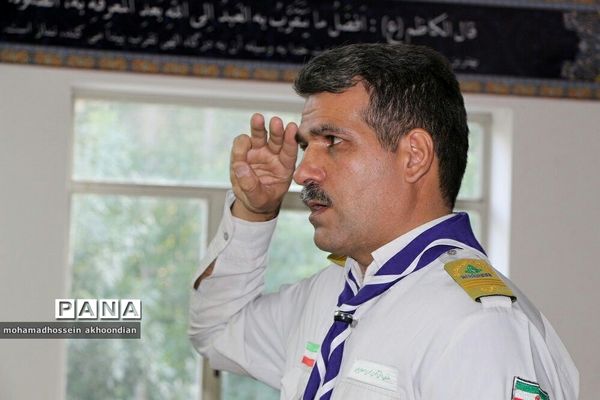 بازدید معاون پرورشی و فرهنگی اداره کل آموزش و پرورش استان از اردوی استانی پیشتازان پسر