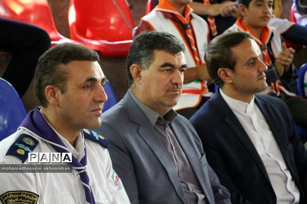 بازدید معاون پرورشی و فرهنگی اداره کل آموزش و پرورش استان از اردوی استانی پیشتازان پسر