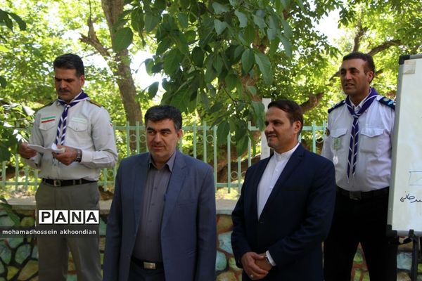 بازدید معاون پرورشی و فرهنگی اداره کل آموزش و پرورش استان از اردوی استانی پیشتازان پسر