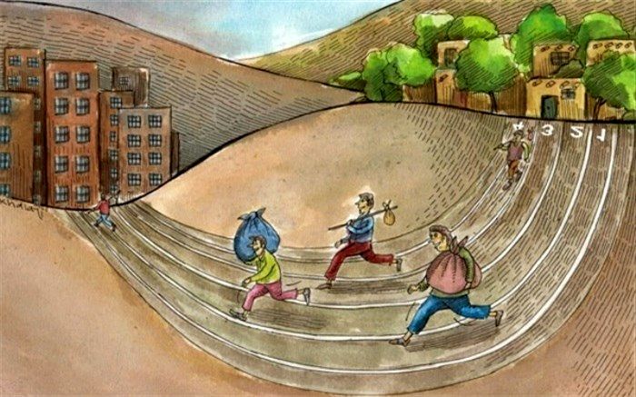 وضعیت مهاجرت در شهرهای ایران + اینفوگرافی