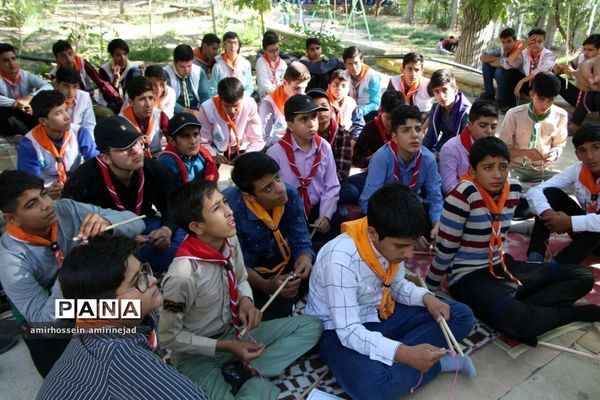 مهارت های تشکیلاتی پیشتازان پسر استان یزد