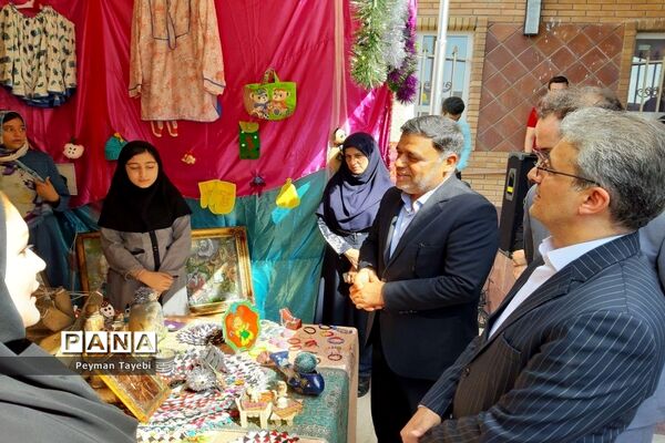 آیین افتتاحیه جشنواره نوجوان خوارزمی (مرحله استانی) و بازارچه کارآفرینی -1