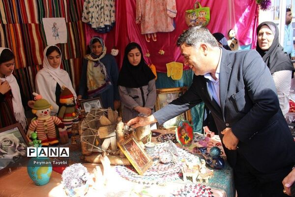 آیین افتتاحیه جشنواره نوجوان خوارزمی (مرحله استانی) و بازارچه کارآفرینی -1